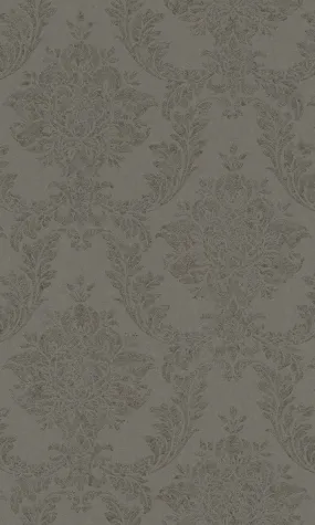 Alliage Charcoal Classic Metallic Damask 297453
