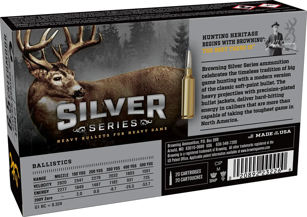 Browning Silver Series 6.5 Creedmoor / 129Gr