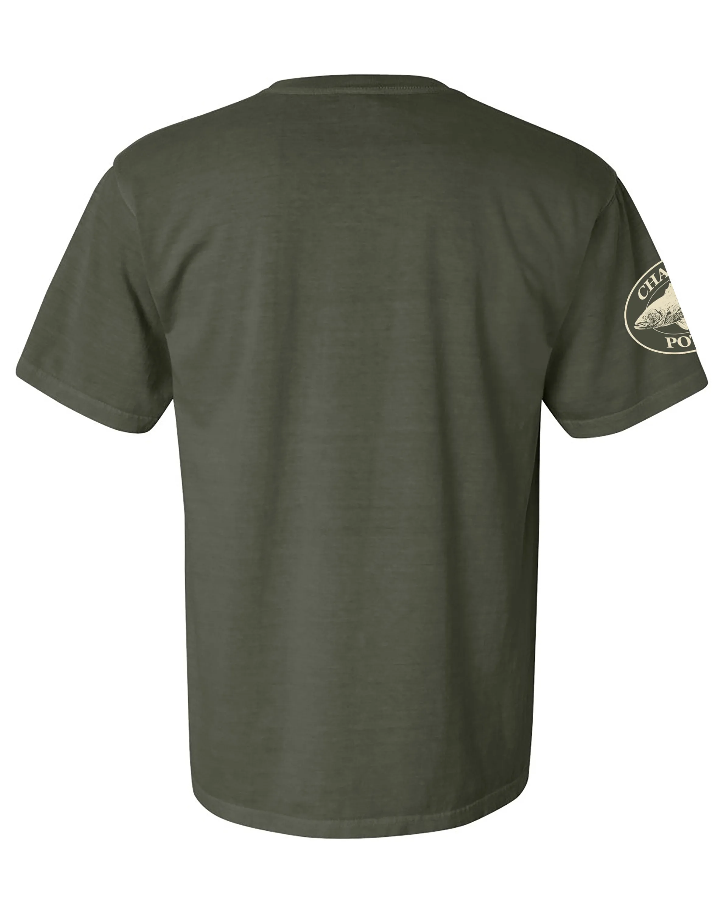 Chatham Pottery T-Shirt - Horseshoe Crab (Sage)