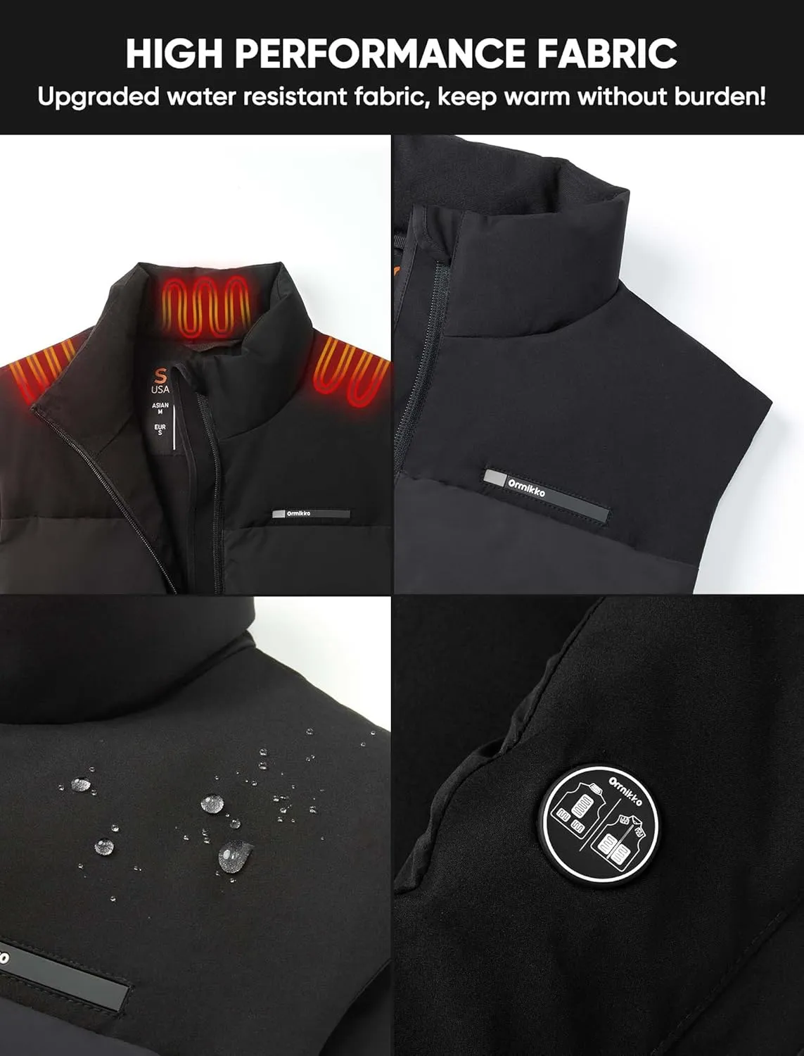 Classic Heated Vest for Men -