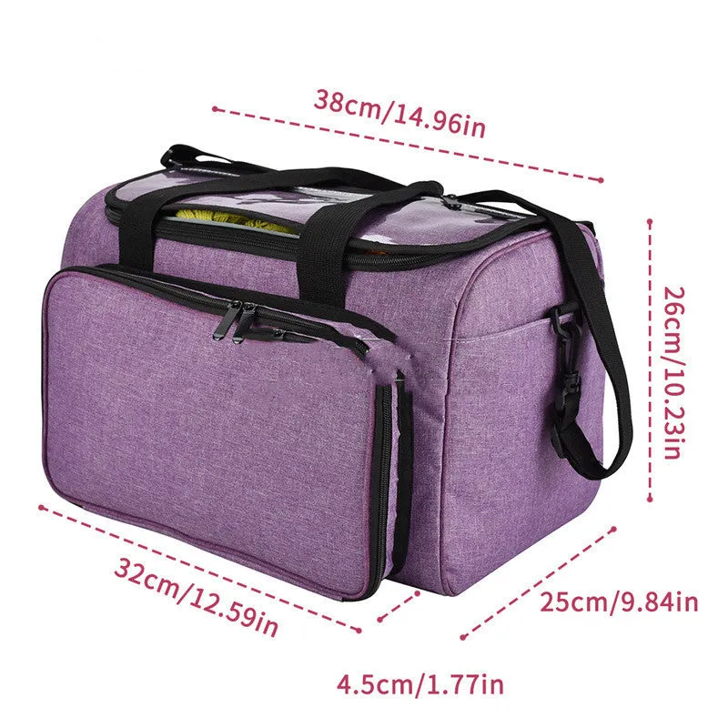 Crochet Tool & Yarn Storage Bag Stylish & Travel Friendly