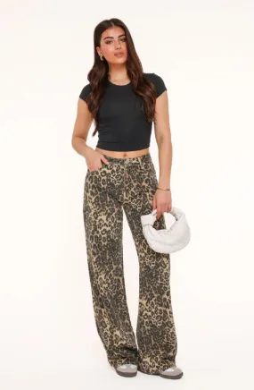 ELITE | TRENDY LEOPARD JEANS