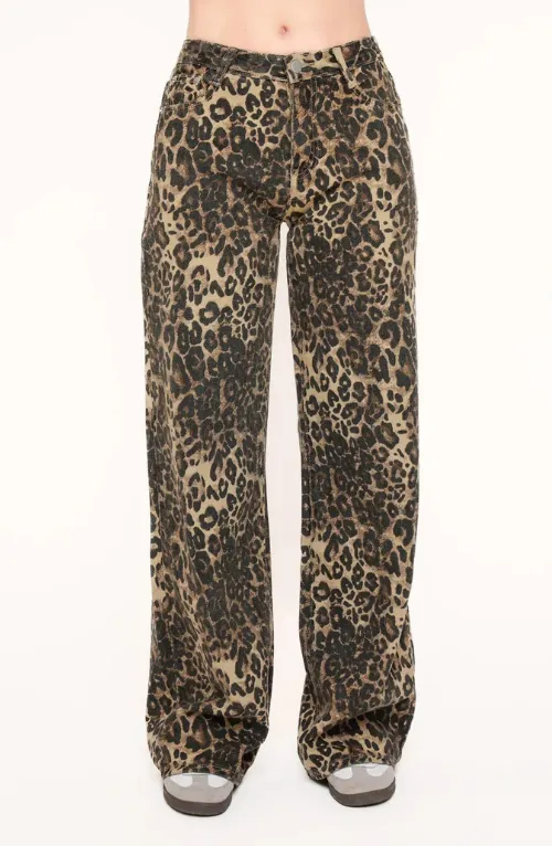ELITE | TRENDY LEOPARD JEANS