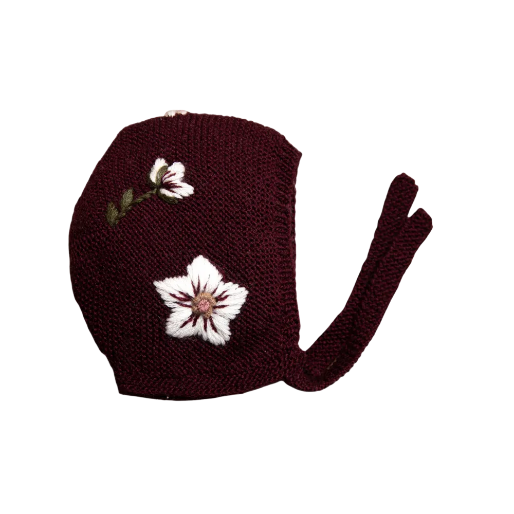Hellebores bonnet - Grape