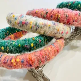 Holly Embroidered Headband