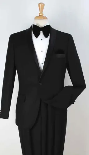 Iconic TU2-1-BLK Mens Suit