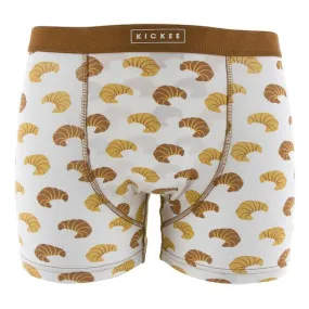 KicKee Pants Men's Boxer Brief - Natural Croissants