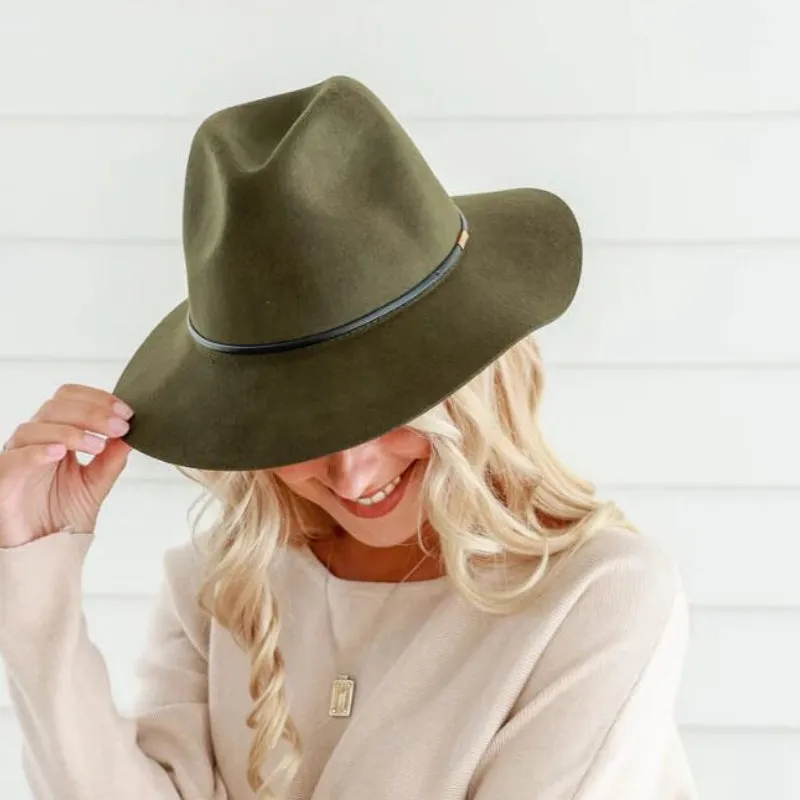 Ladies Wool Fedora