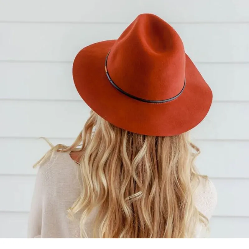 Ladies Wool Fedora