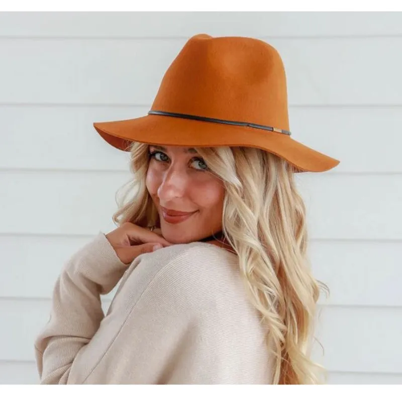 Ladies Wool Fedora