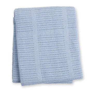 Lulujo Baby™  Blue Cellular Blanket by Mary Meyer