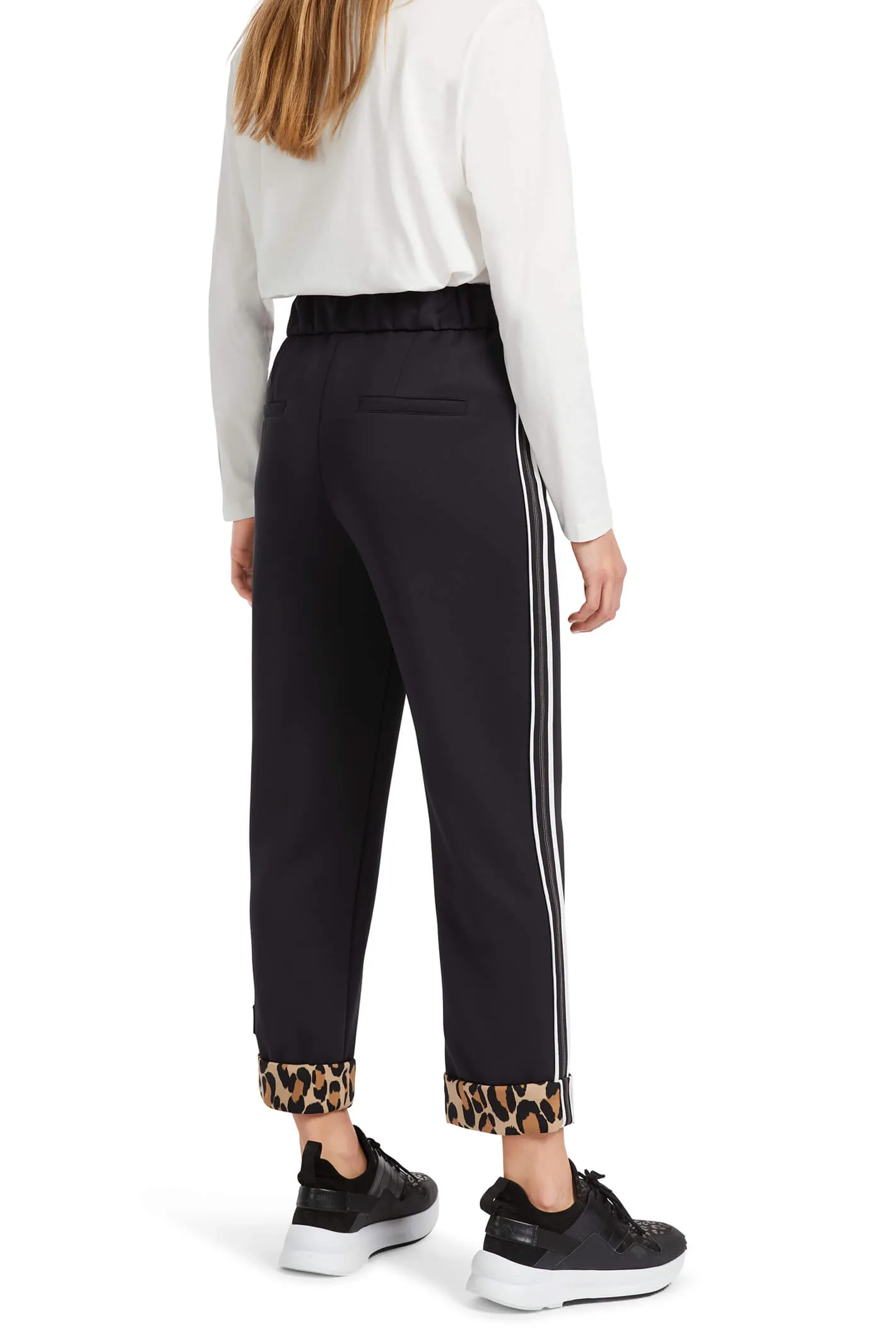 Marc Cain Sports VS 81.38 J22 Resita 900 Black Relaxed Fit Trousers
