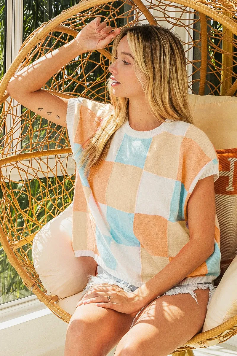 Multi Color-block Sweater