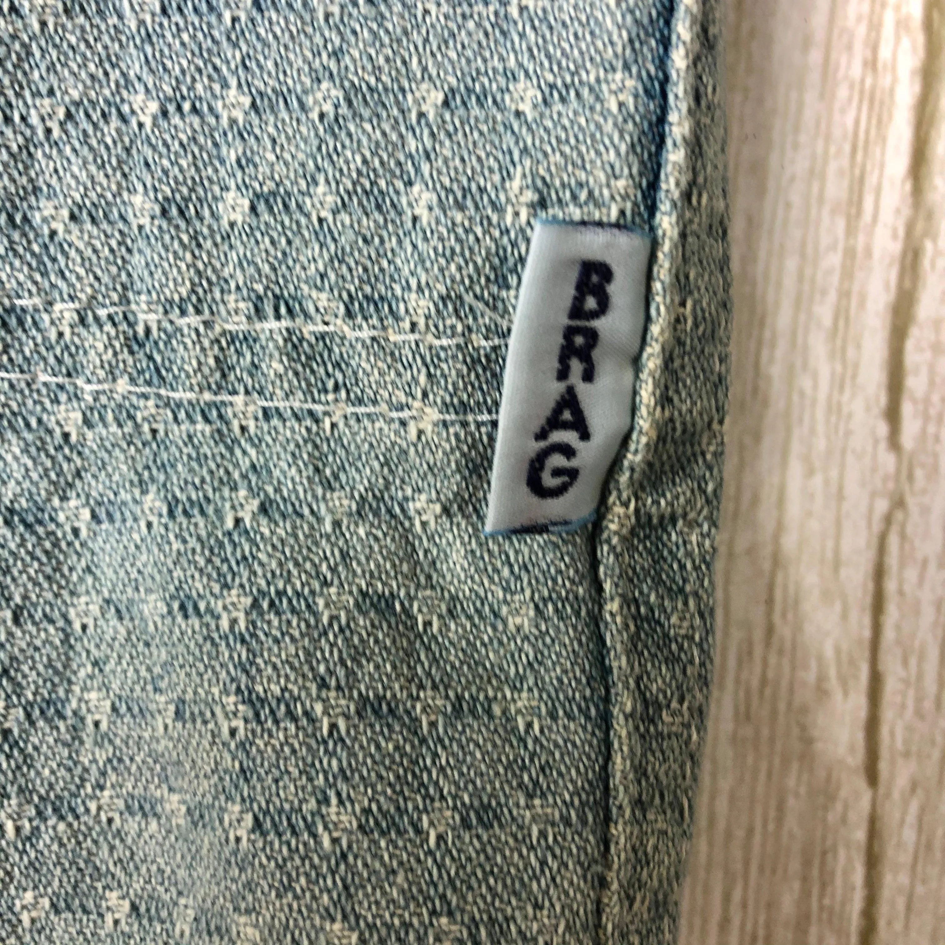 NEW- Braggers Australian Made Denim Kids 1980's Shorts- Size 10