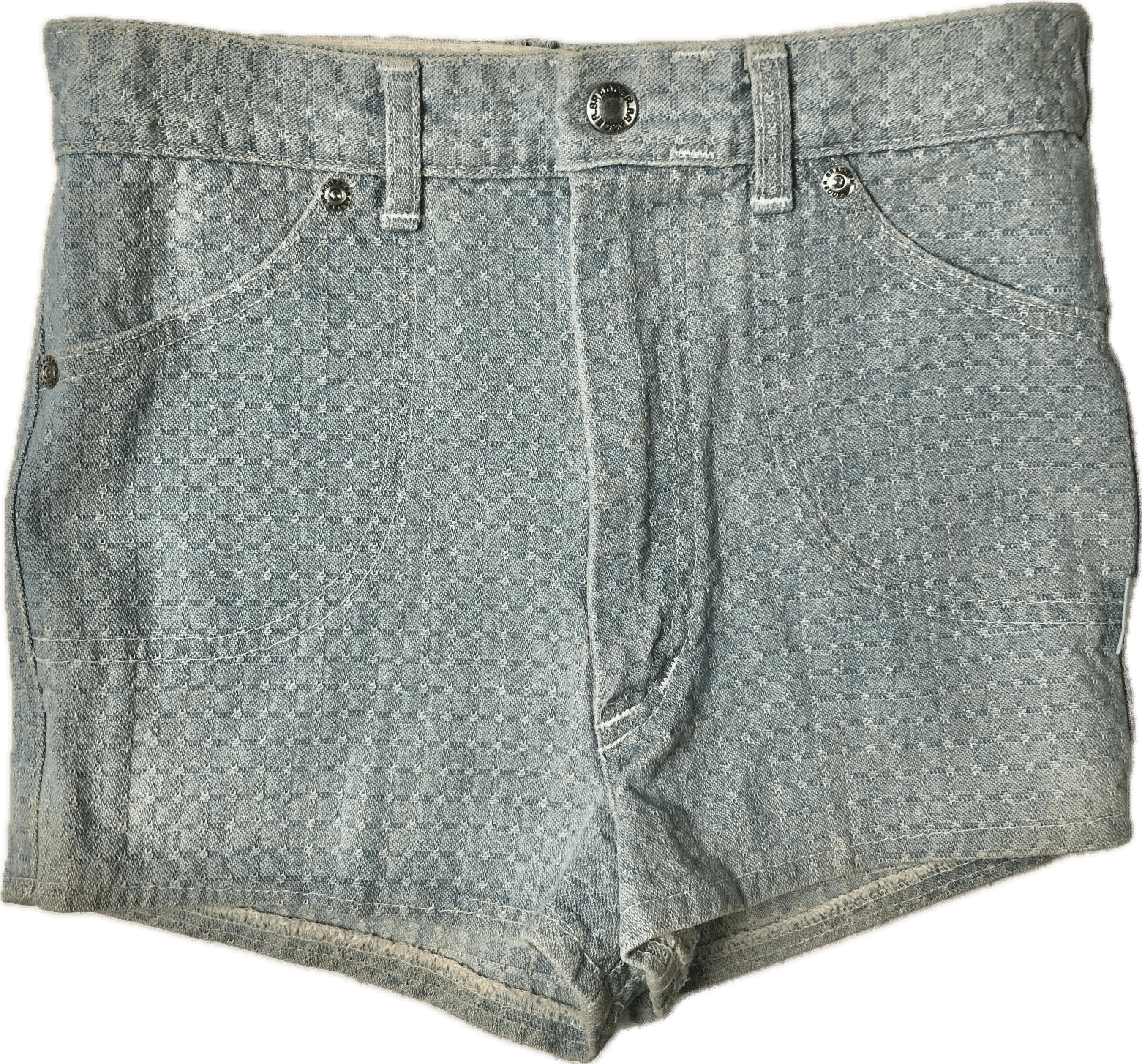 NEW- Braggers Australian Made Denim Kids 1980's Shorts- Size 10