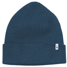 Niko Merino Wool Beanie - Sea Blue