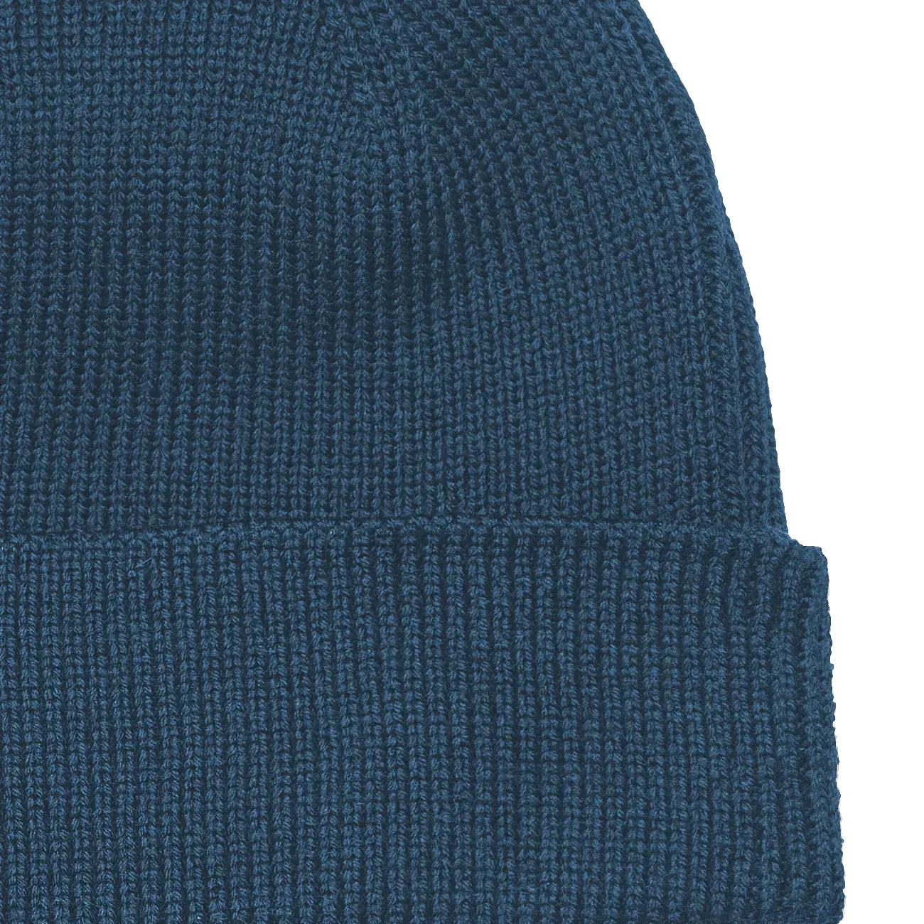 Niko Merino Wool Beanie - Sea Blue