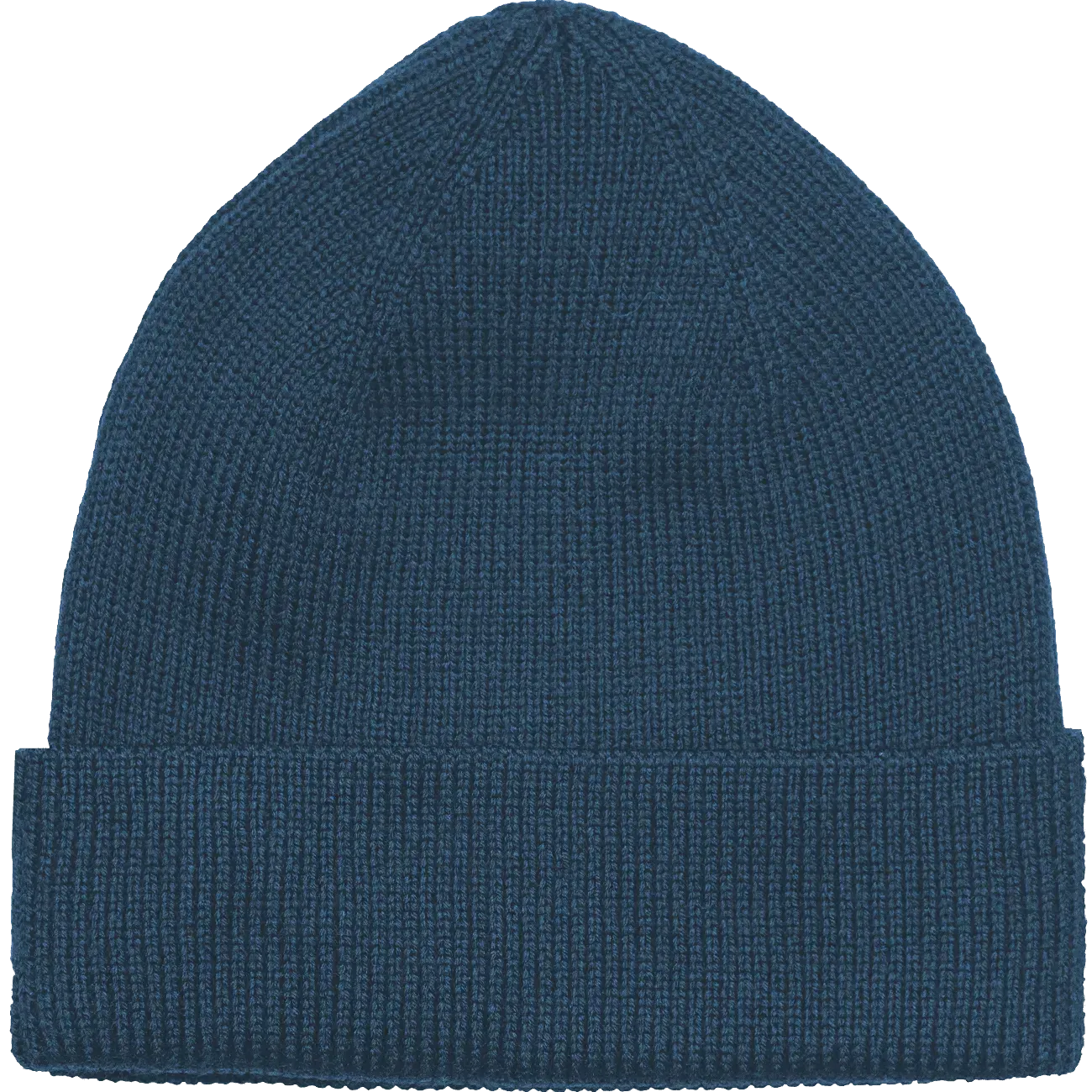 Niko Merino Wool Beanie - Sea Blue