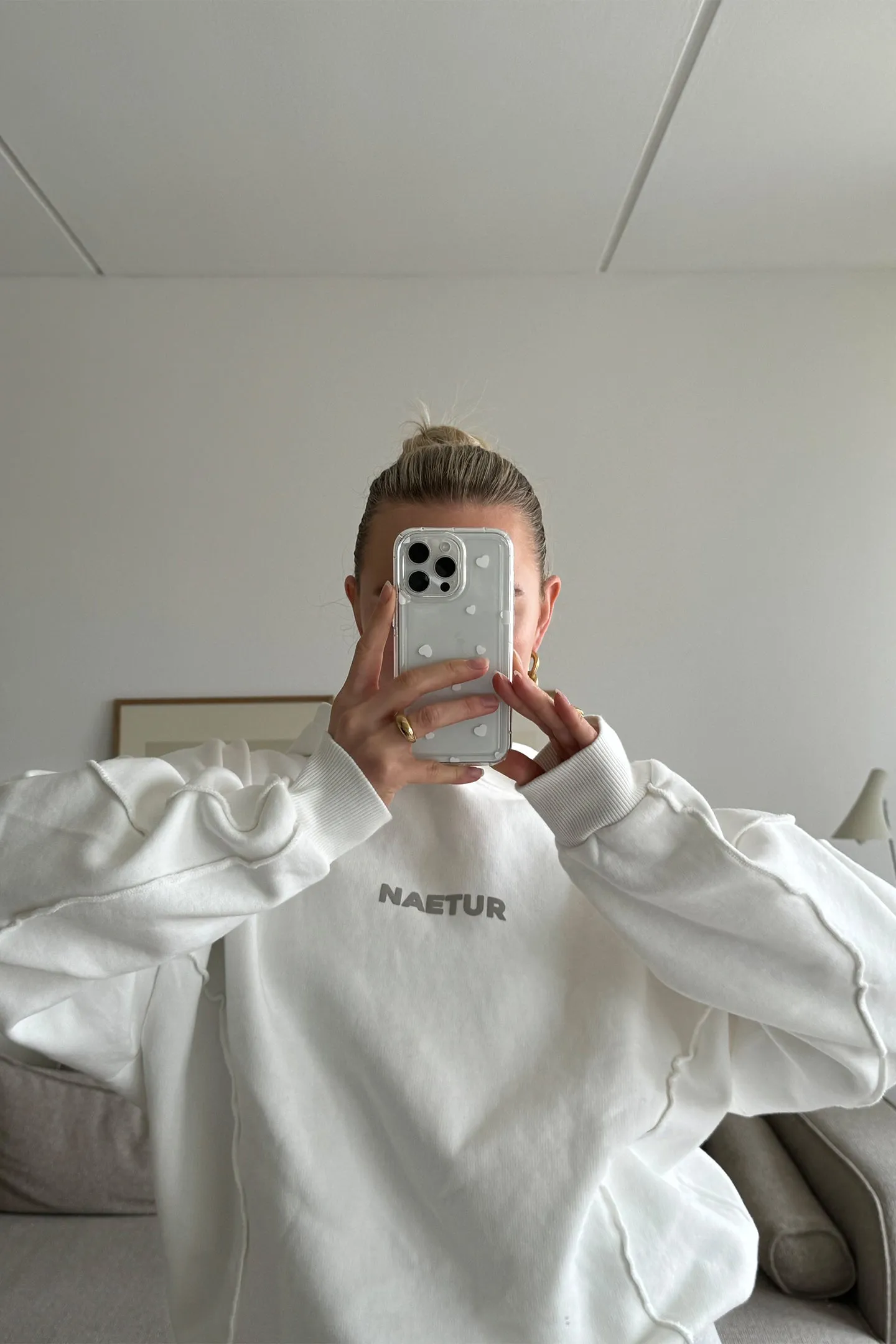 Oversized Hoodie | White
