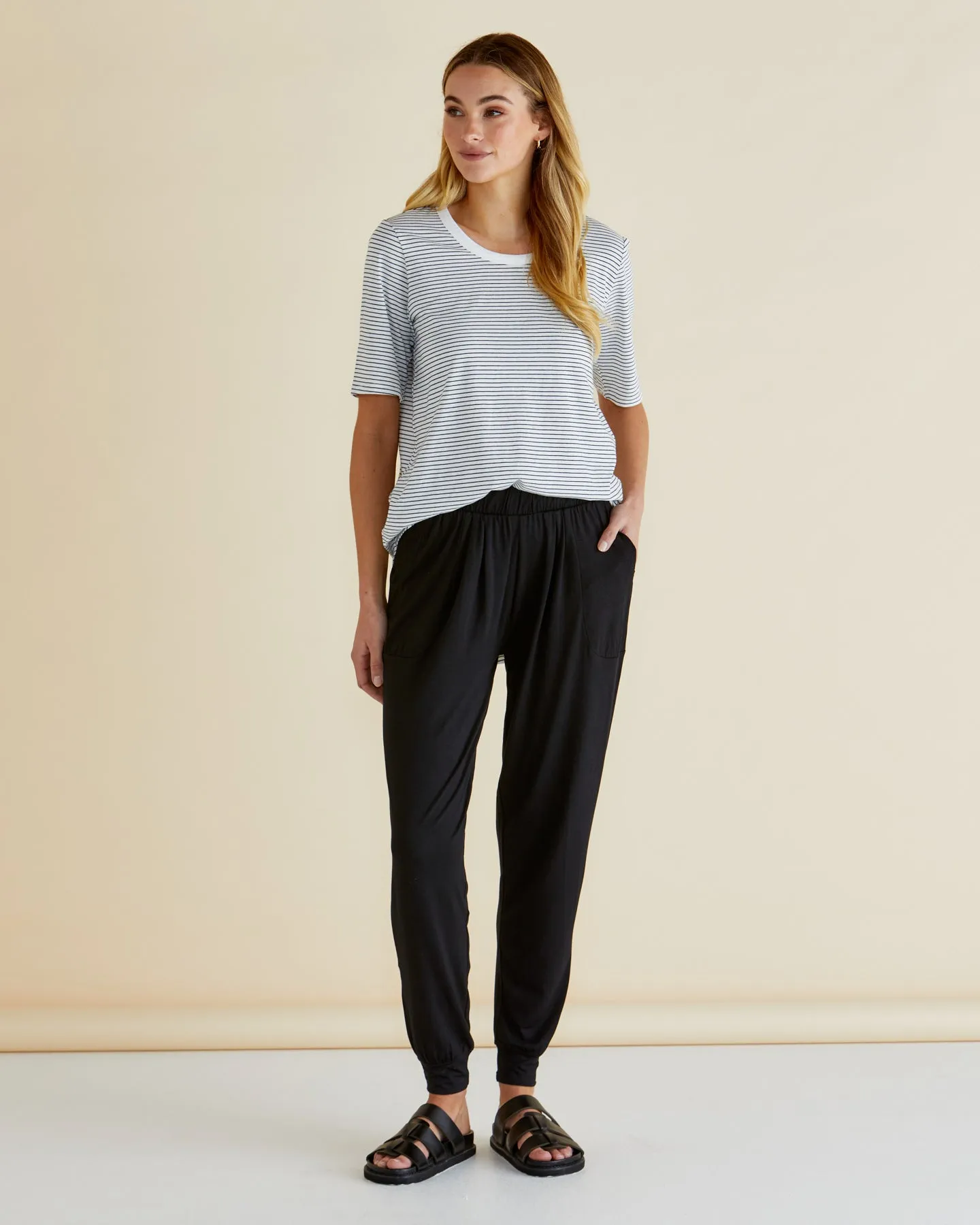 Paris Jogger Pant - Black