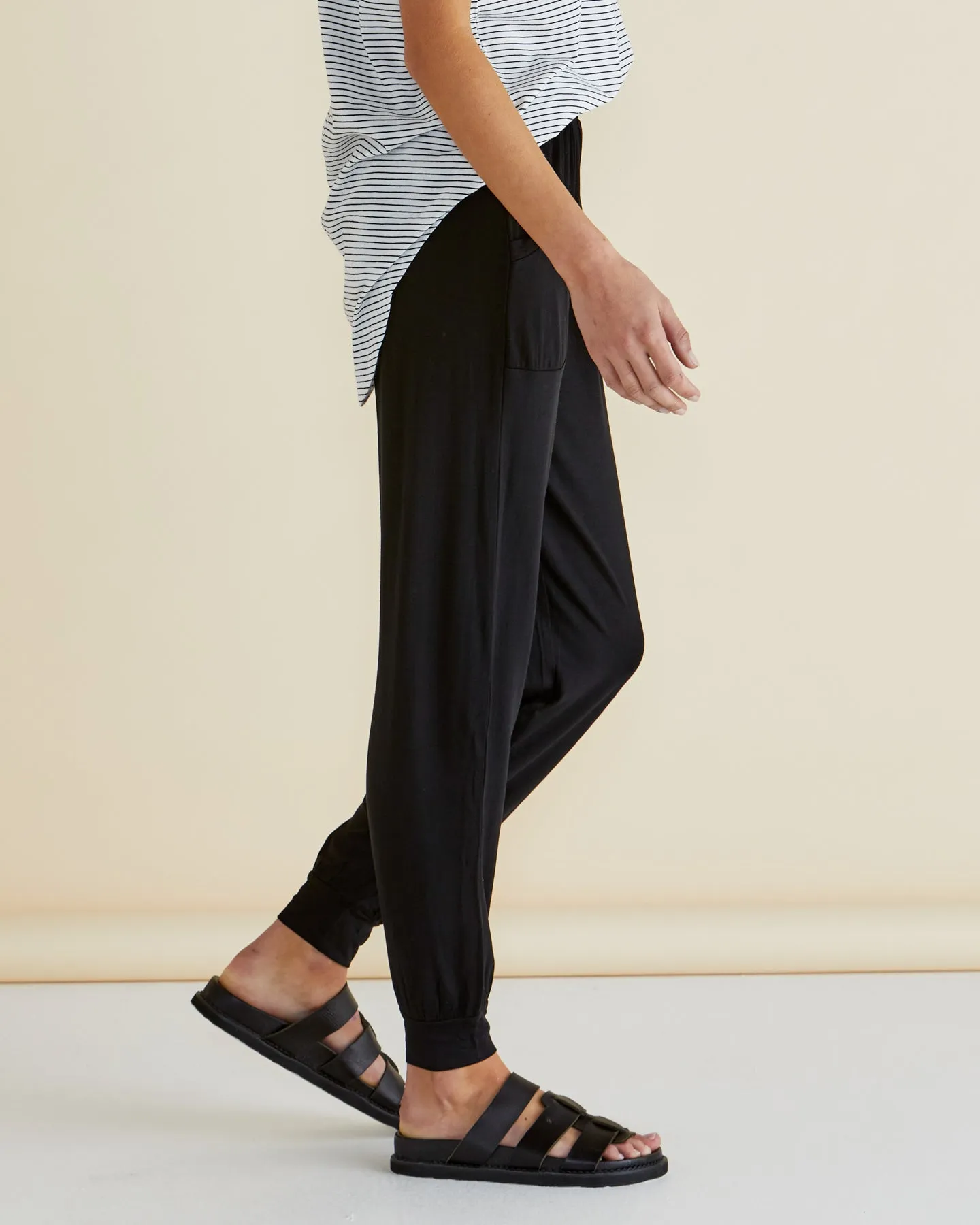Paris Jogger Pant - Black