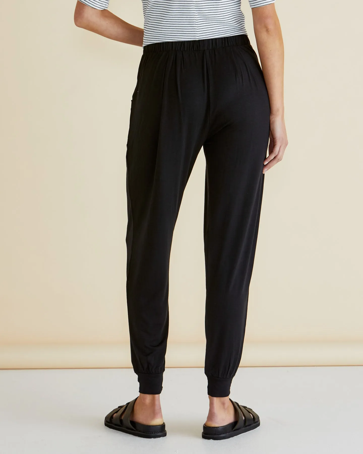 Paris Jogger Pant - Black
