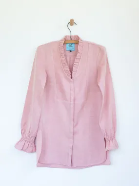 Ruffled Tunic in Wool