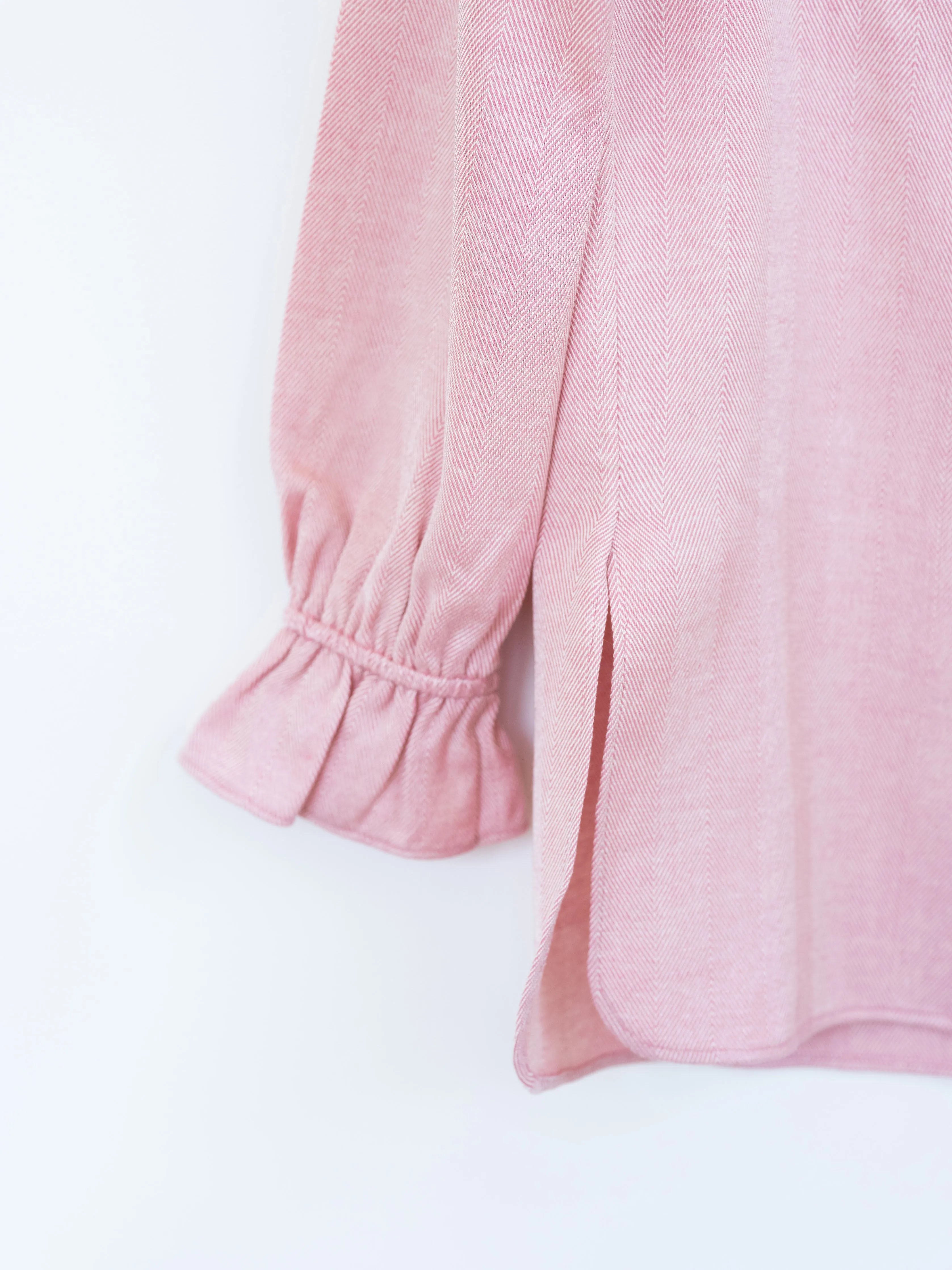 Ruffled Tunic in Wool