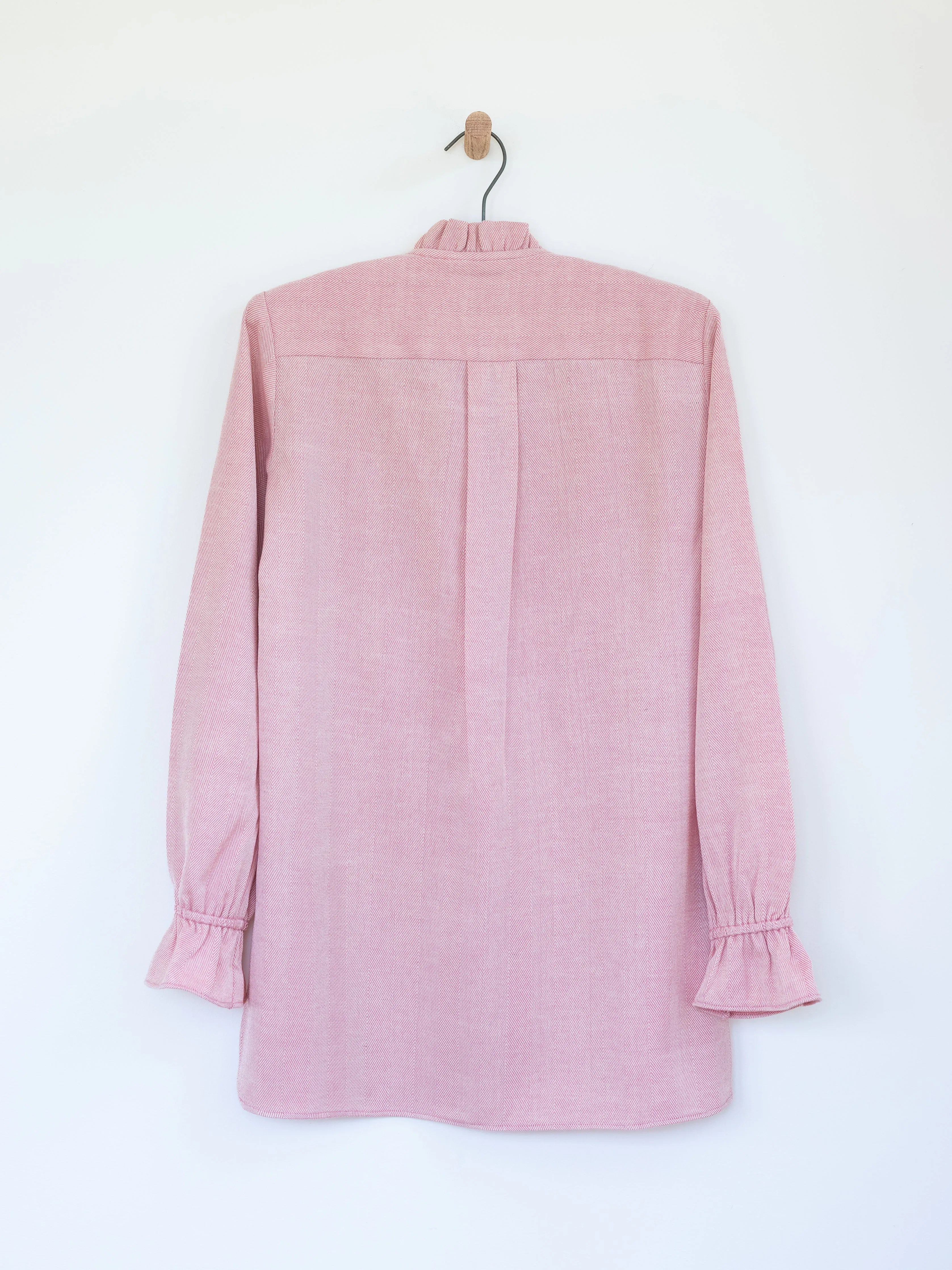 Ruffled Tunic in Wool