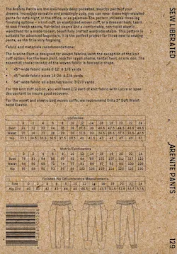 Sew Liberated - Arenite Pants