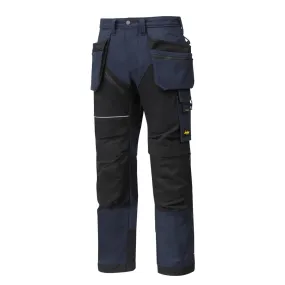 Snickers 6215 RuffWork Cotton, WorkTrousers Holster Pockets Navy Blue/Black