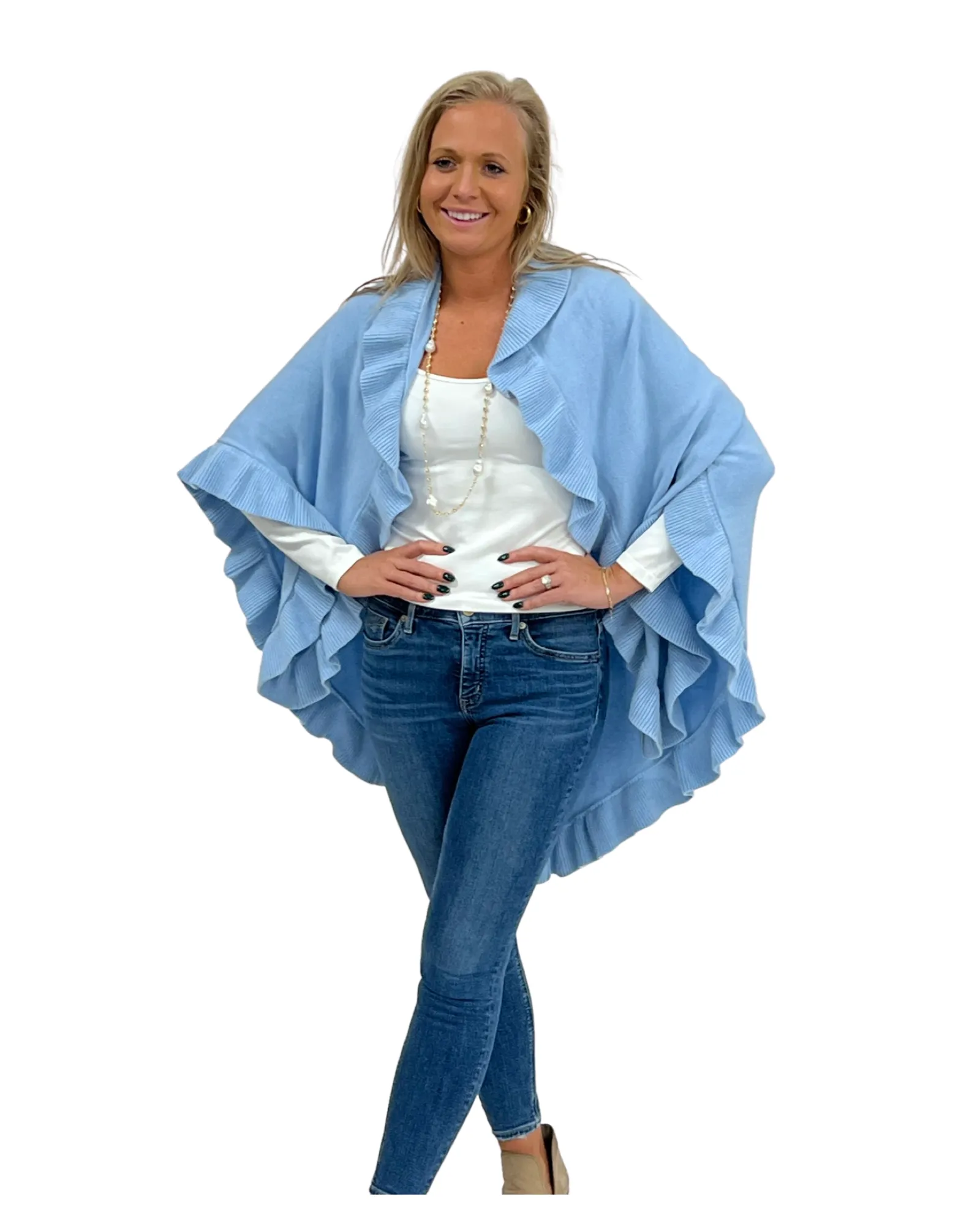 The Carlton Ruffle Wrap