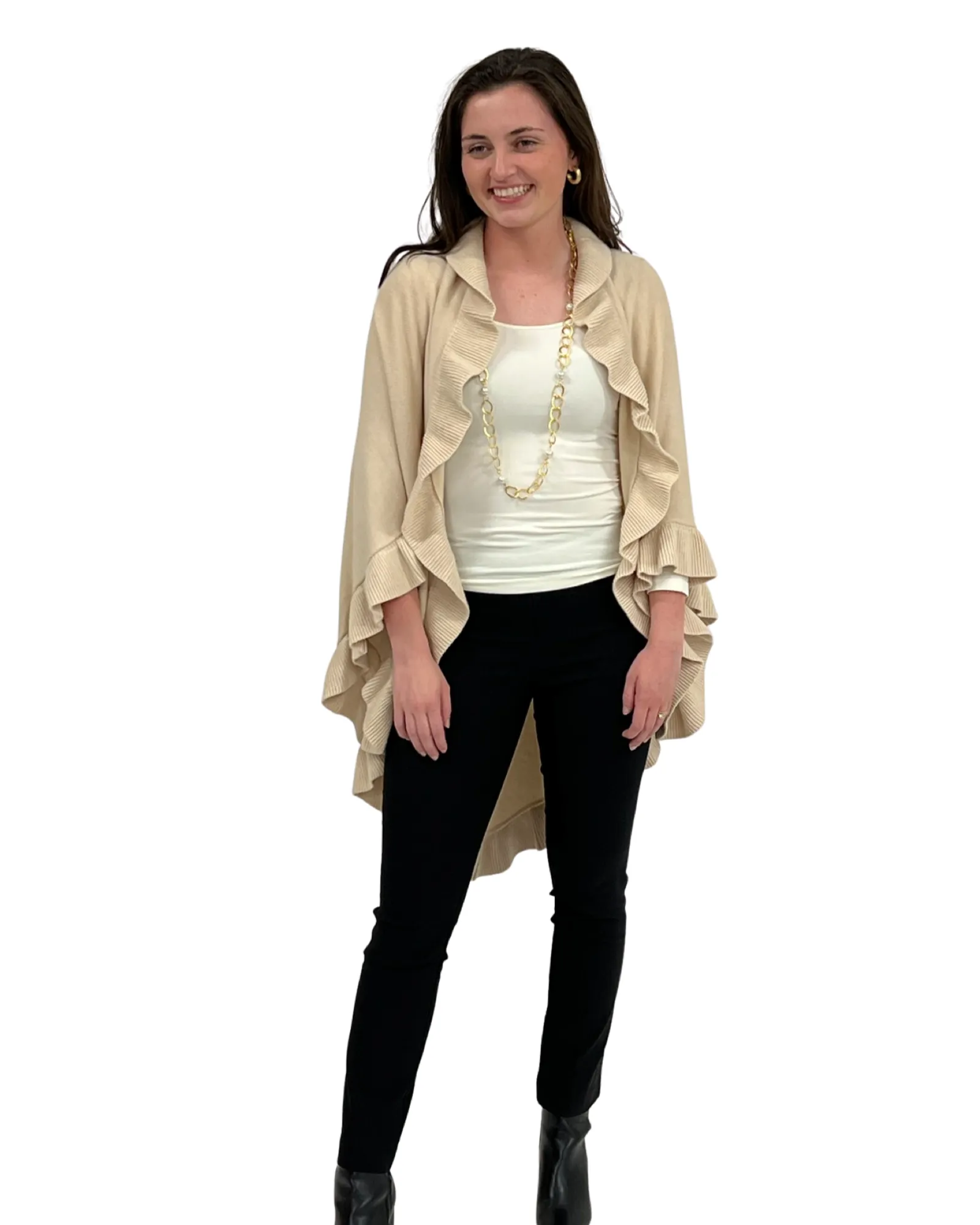 The Carlton Ruffle Wrap
