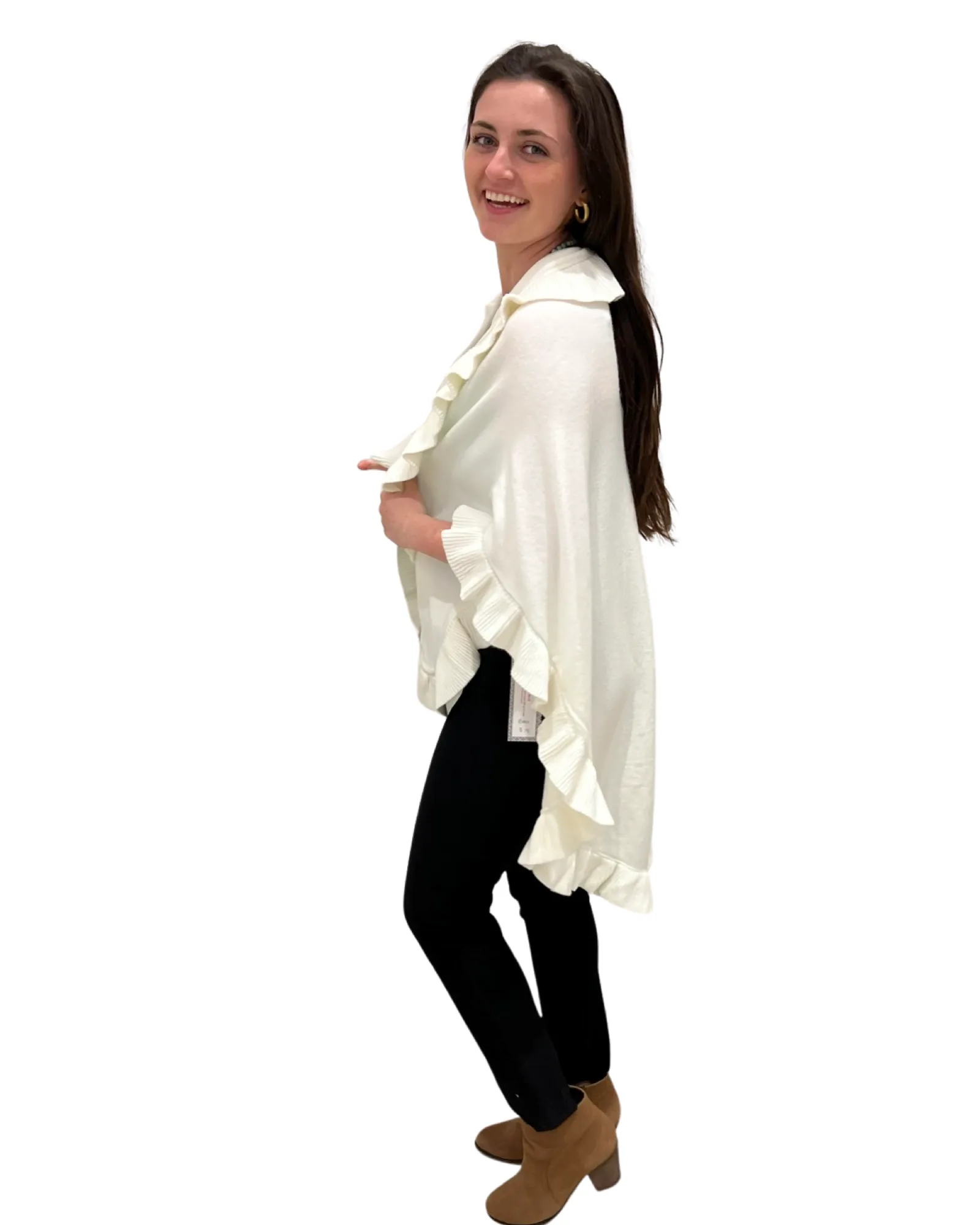 The Carlton Ruffle Wrap