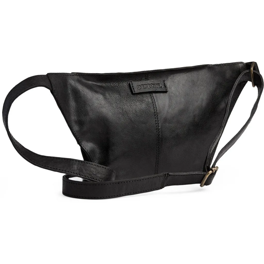 Trendy bumbag with studs / 16530 - Black (Nero)