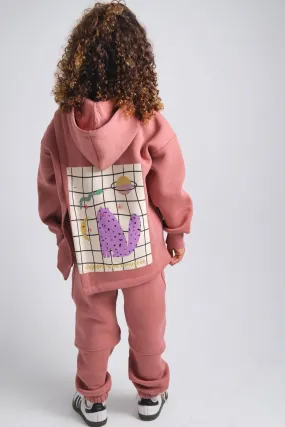 Unisex Dustypink Youth Comfy Sweatpants
