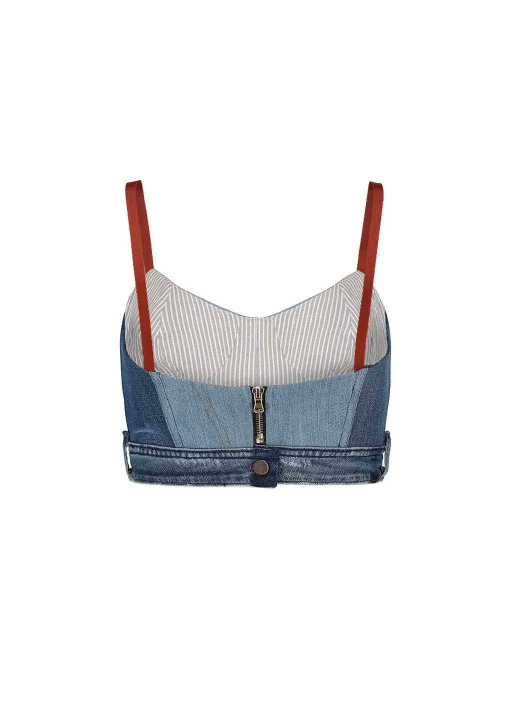 Upcycled Bustier