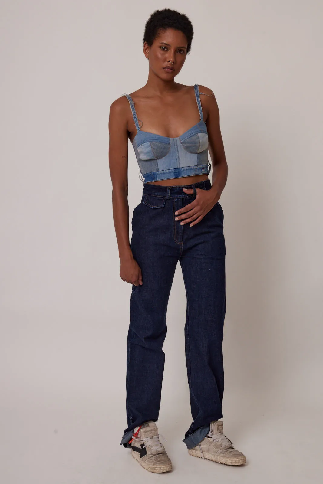Upcycled Bustier
