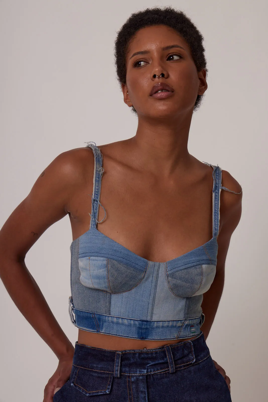 Upcycled Bustier