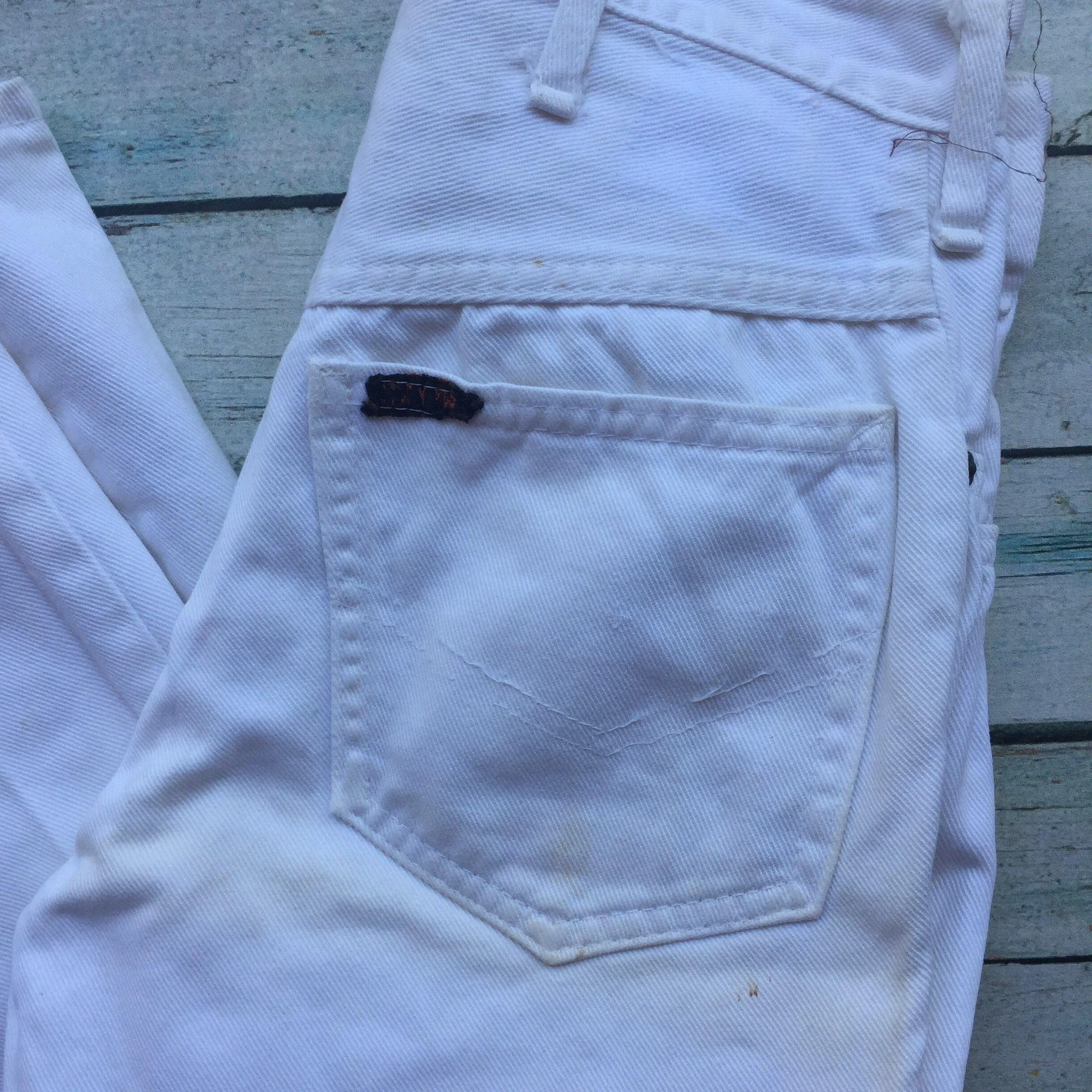 V Knees 1970's Iconic Australian Jeans by Colonials- Size 10