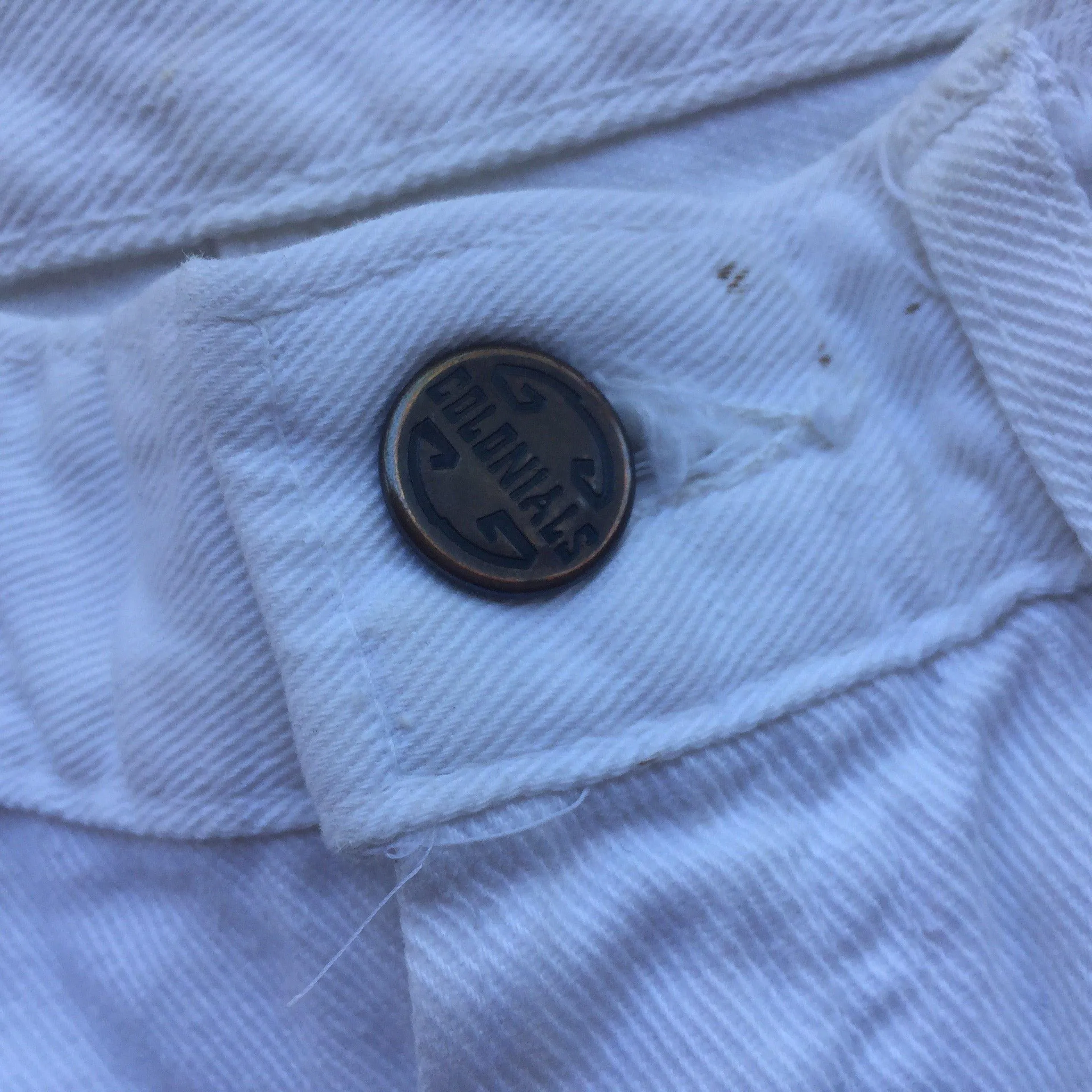 V Knees 1970's Iconic Australian Jeans by Colonials- Size 10