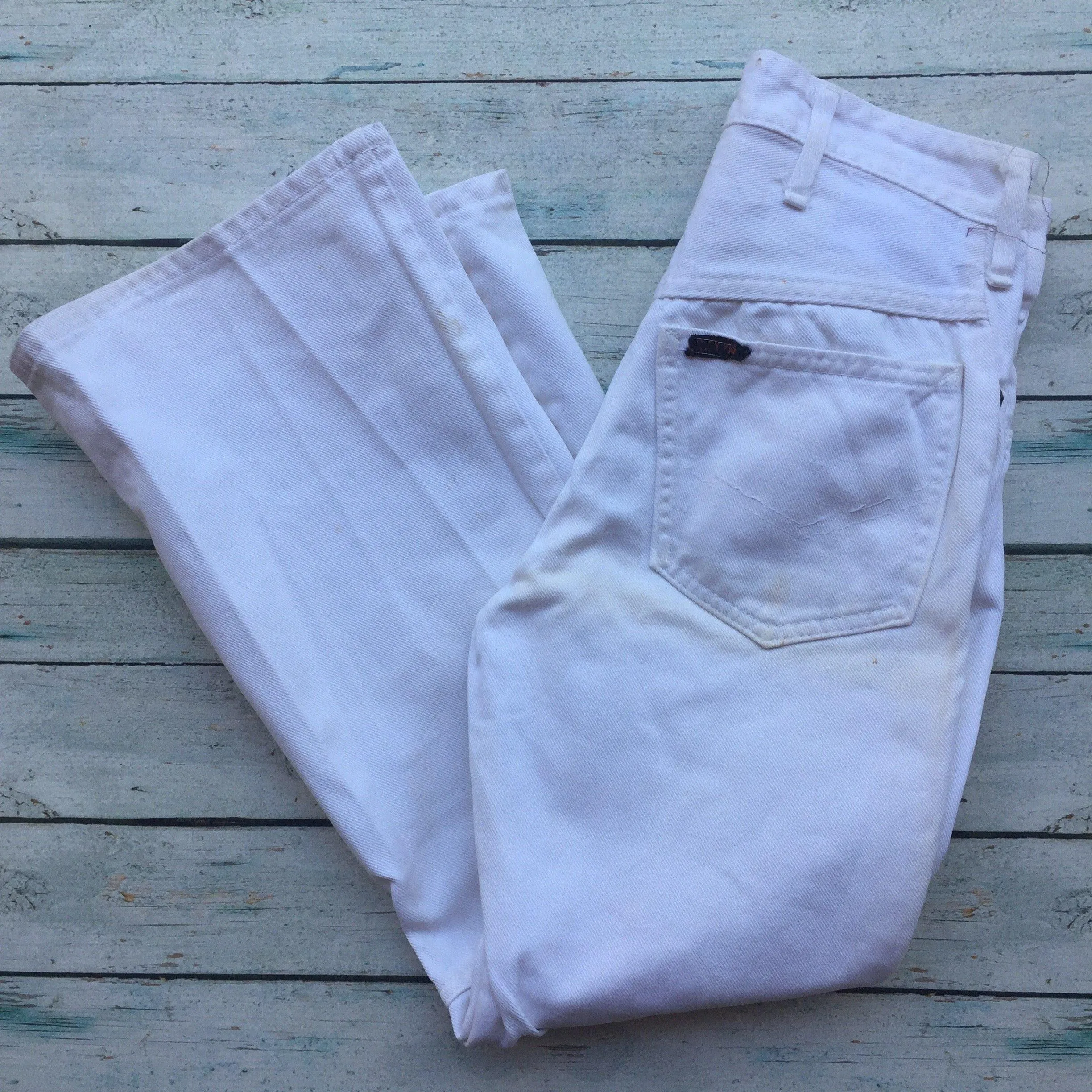 V Knees 1970's Iconic Australian Jeans by Colonials- Size 10