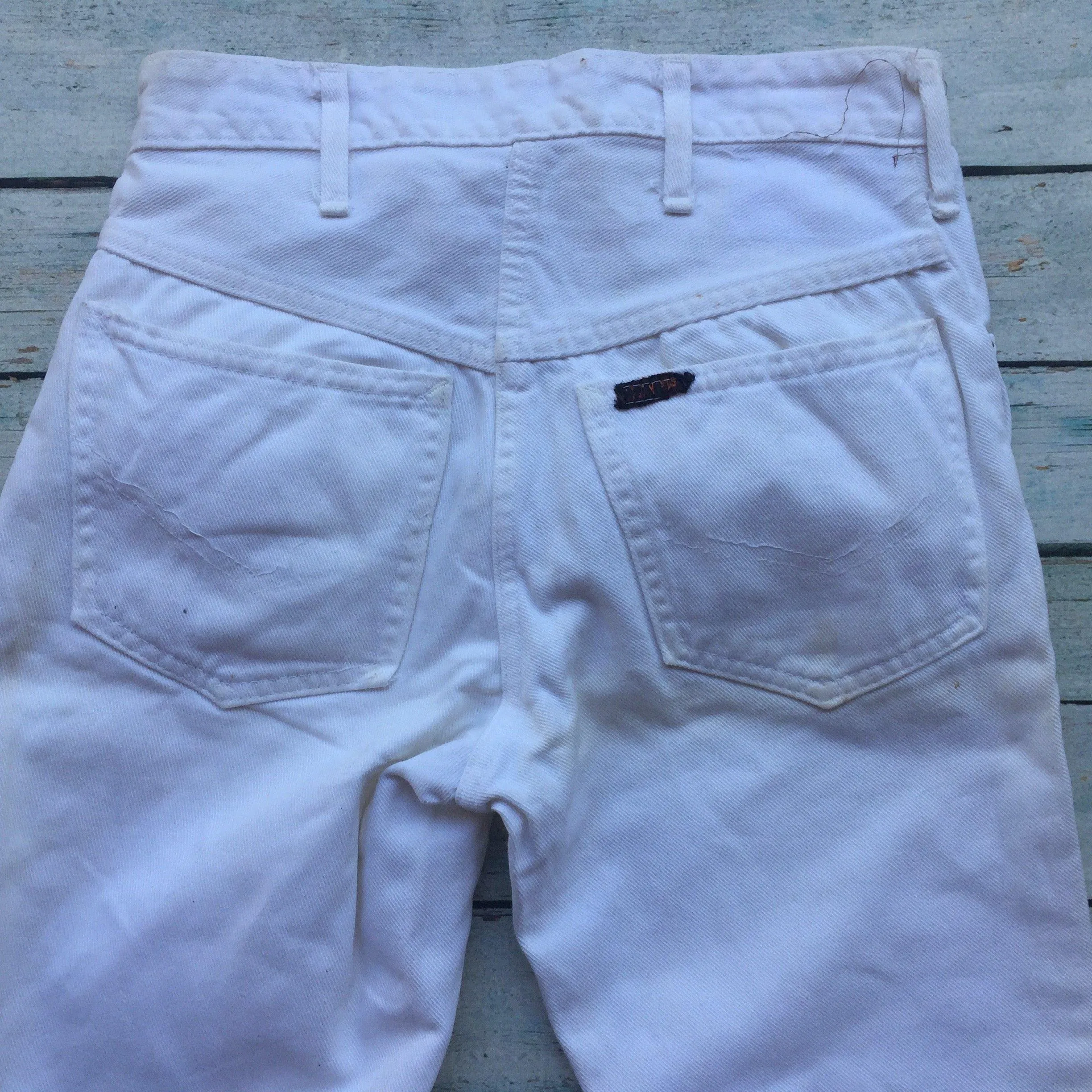 V Knees 1970's Iconic Australian Jeans by Colonials- Size 10