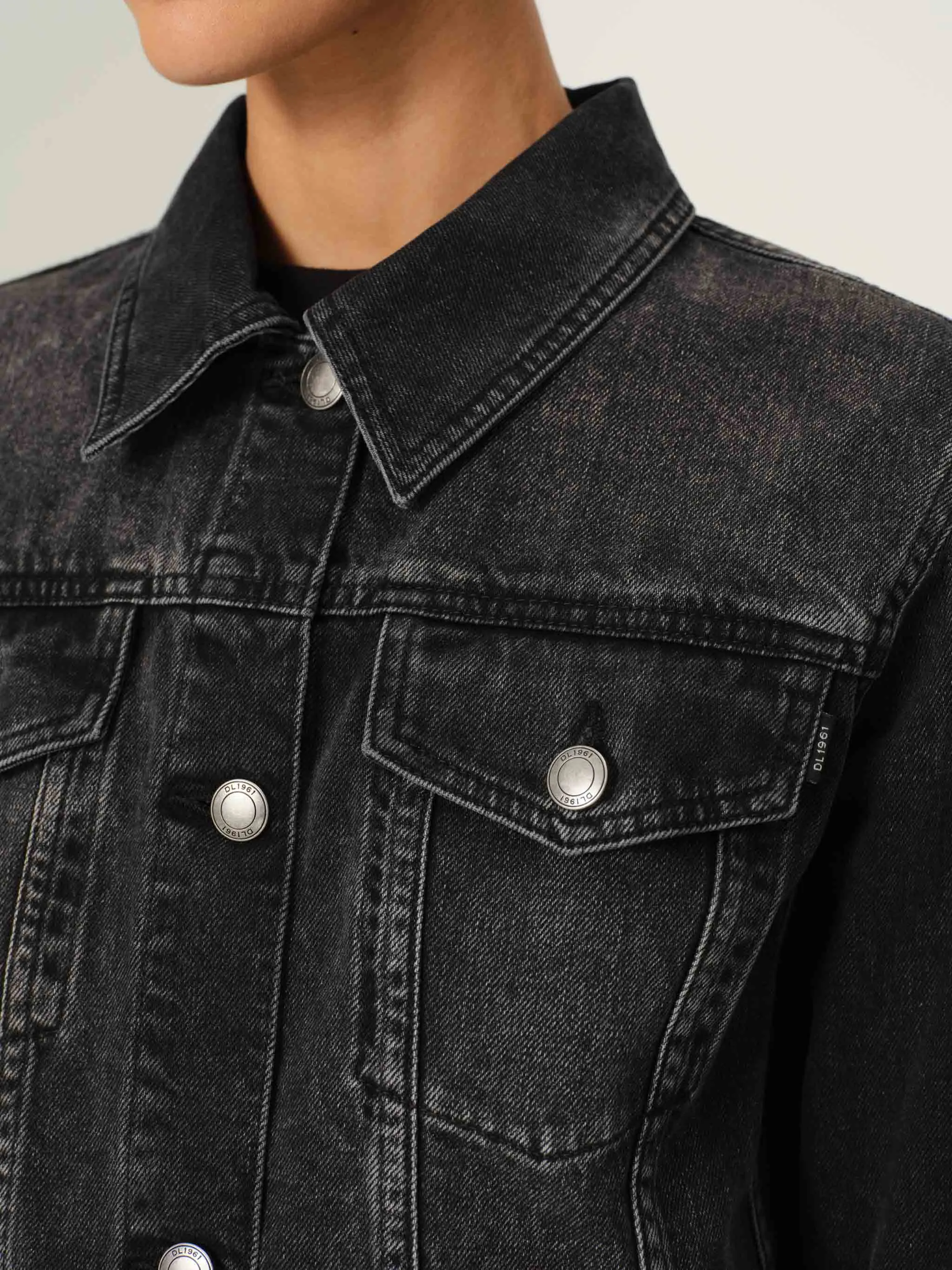 Vika Jacket Classic Denim