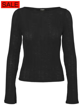 VMMINA LS BOATNECK TOP JRS