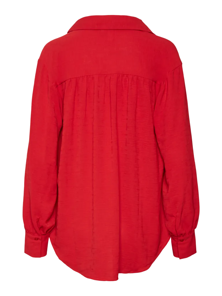 VMRYE L/S TOP WVN BTQ GA